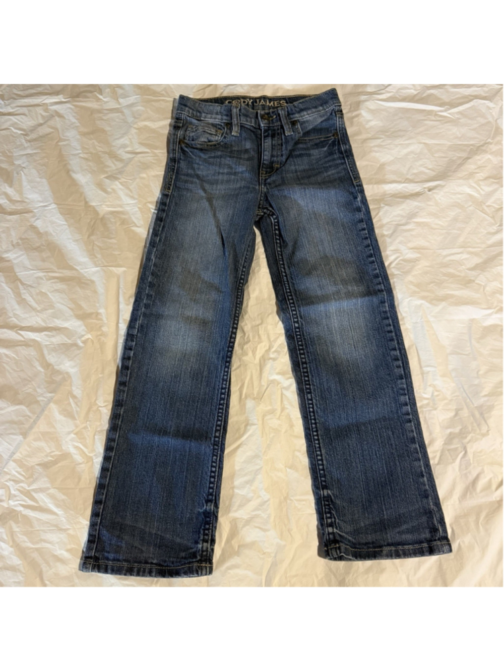 Cody James Boys Youth Size 8 Western Bootcut Jeans with Adjustable Waist